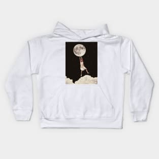 Above the clouds Kids Hoodie